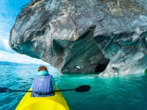 Kayak à General Carrera, Capilla de Marmol