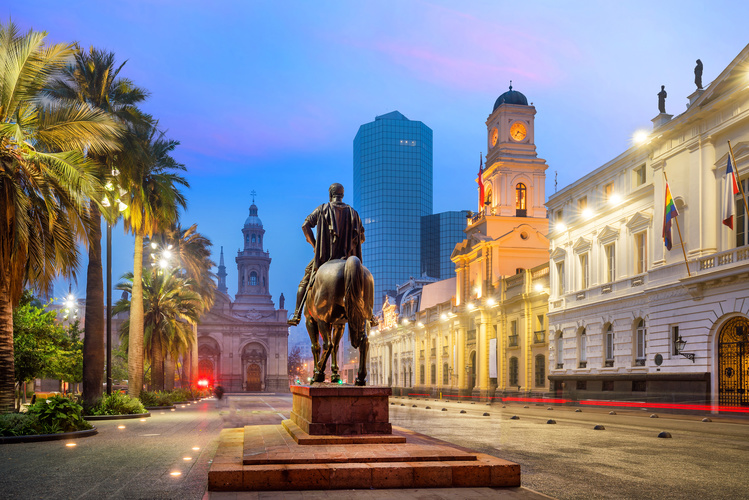 Plaza de las Armas, Santiago, Chile