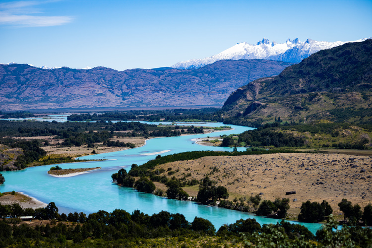 Rio Baker, région d'Aysen