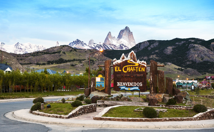 Ville d'El Chalten, Argentine