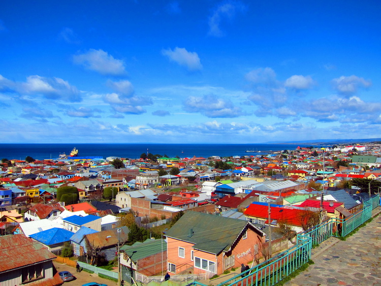 Vue sur Punta Arenas
