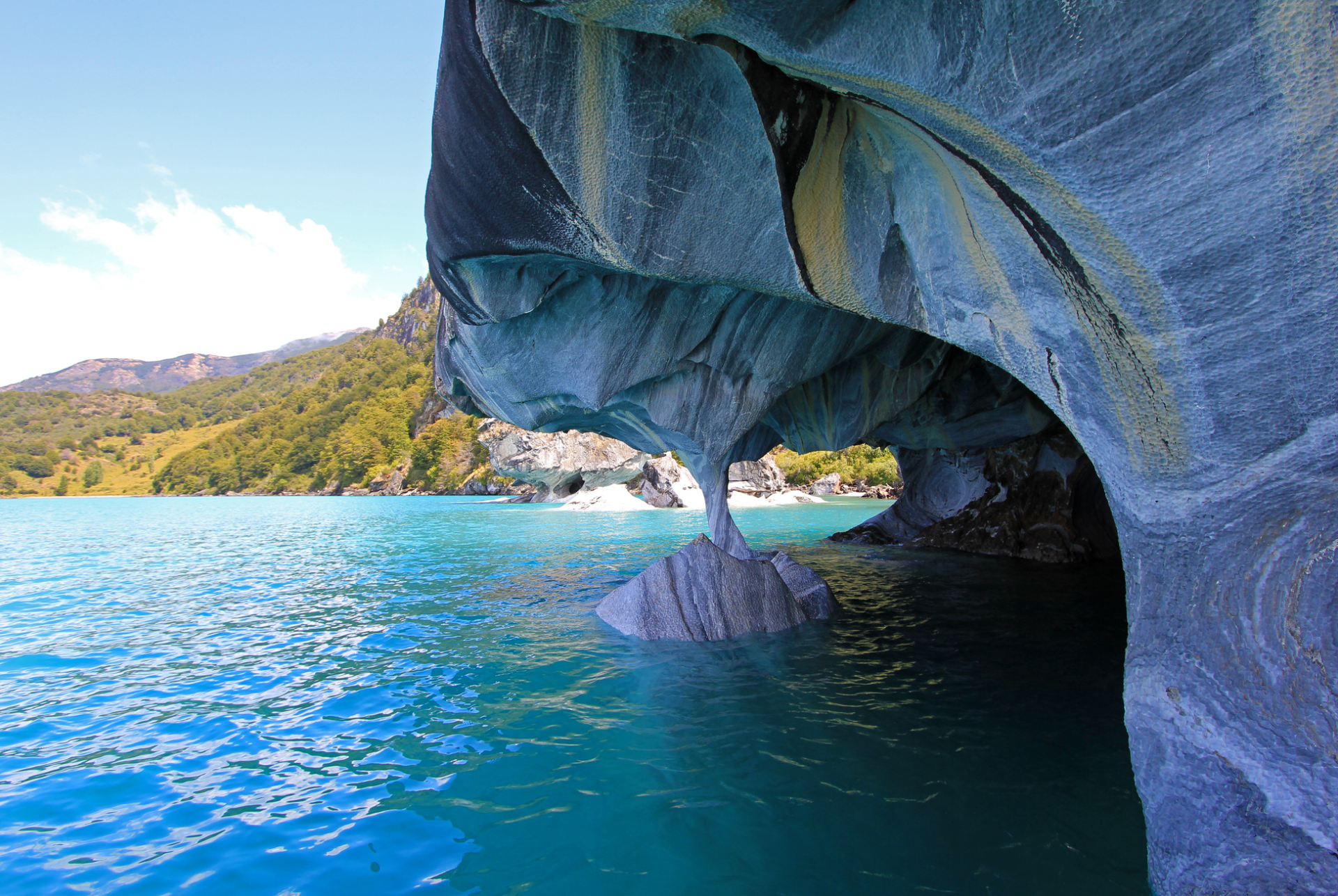 Cathédrale de Marmol, Région d'Aysen