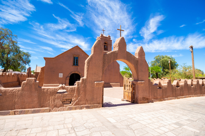 Eglise de San Pedro de Atacama, Chili