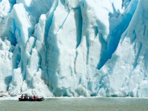 Excursion au glacier Serrano, Chili