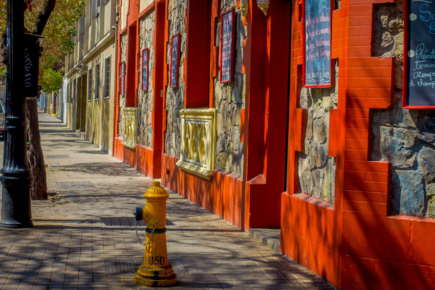 Quartier Yungay, Santiago