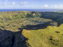 Volcan Rano Kau, Rapa Nui
