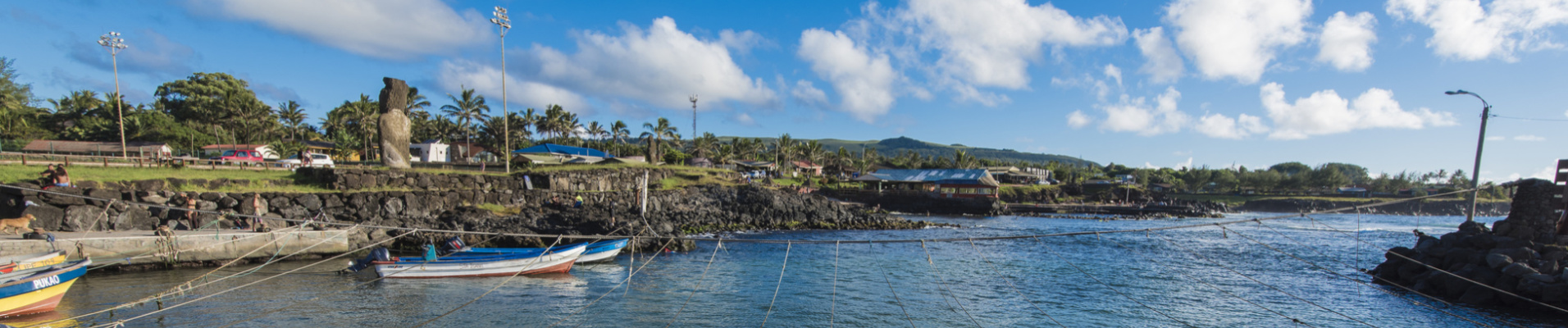 Bateaux de pêcheurs, Hanga Roa