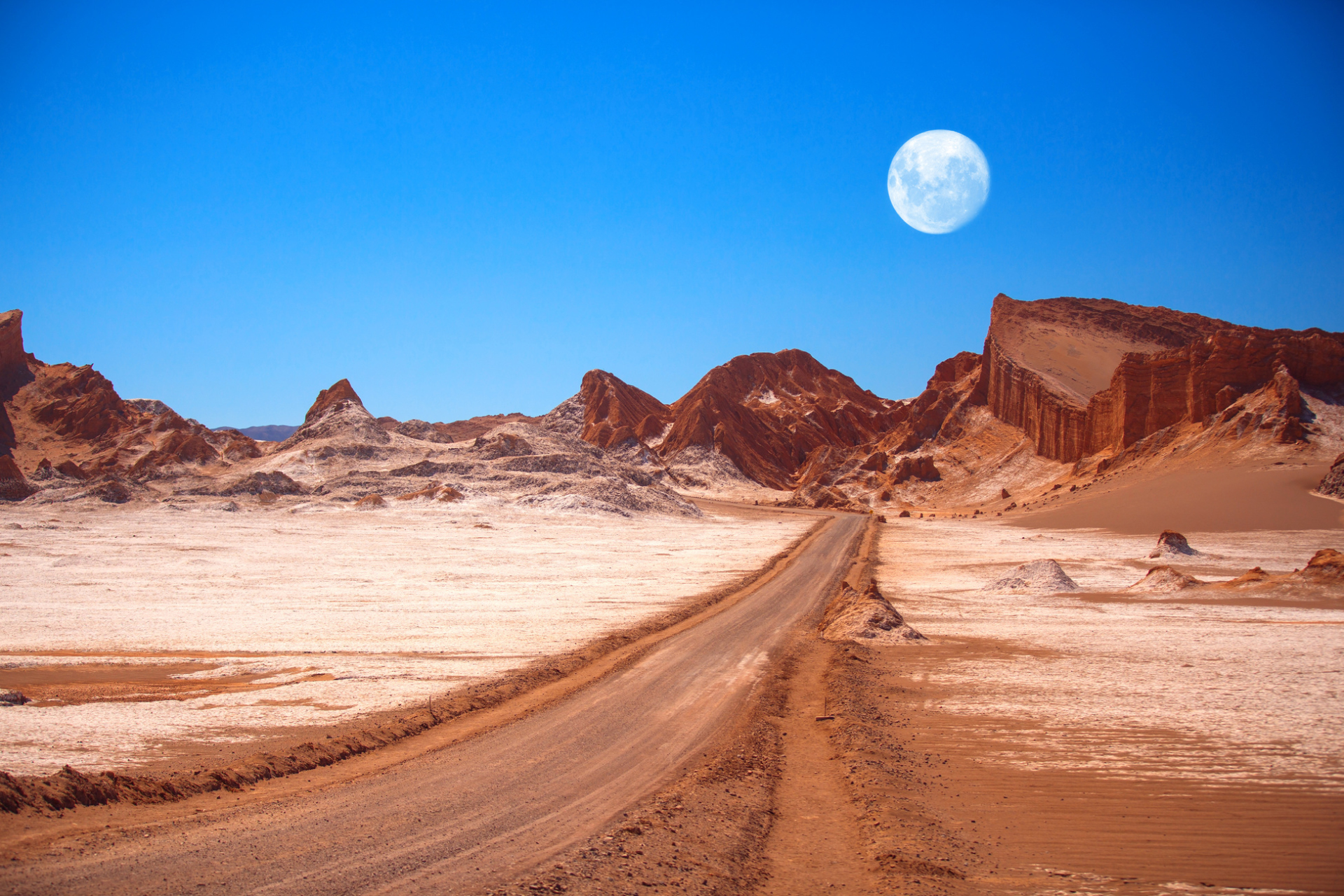 Vallée de la lune, Atacama, Chili