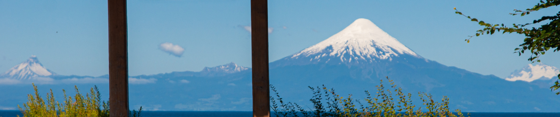 Volcans Osorno, Calbuco et Villarica, Chile