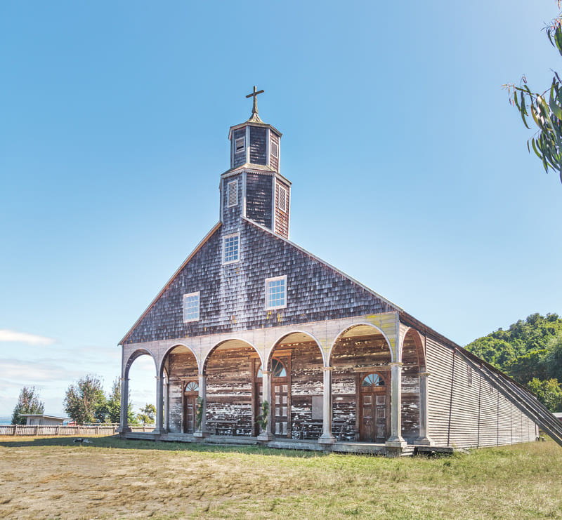 Eglise en bois, île de Quinchao